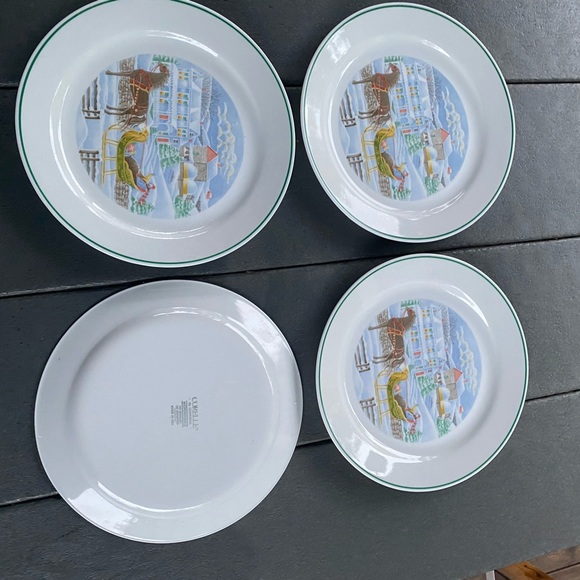 4 Corelle Country Memories 10.25” Dinner Plates - Picture 5 of 9